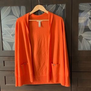 Banana Republic Orange Cardigan